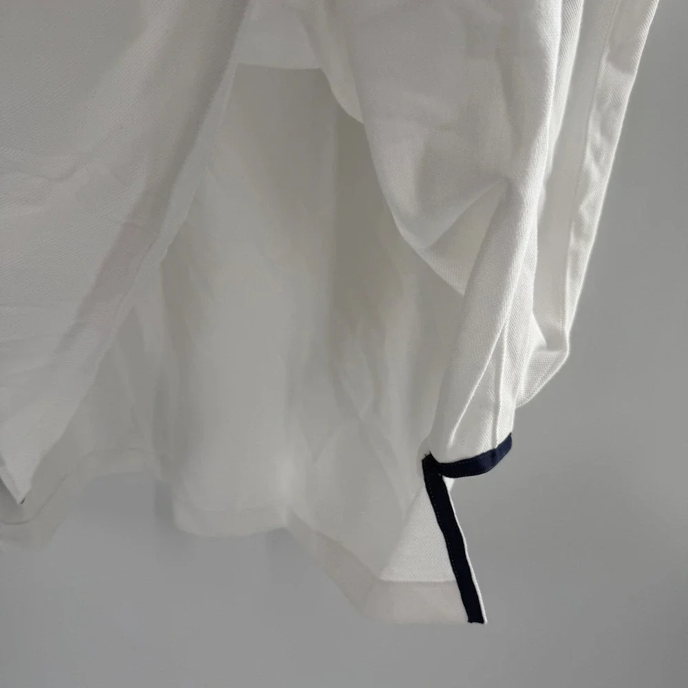 Polo Ralph Lauren Polo Men 4XLTall White Classic Big Tripe Pony #3‎ Back Crest